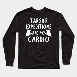 Tarsier Expedition Tarsier Dwarf Tarsier Maki Long Sleeve T-Shirt